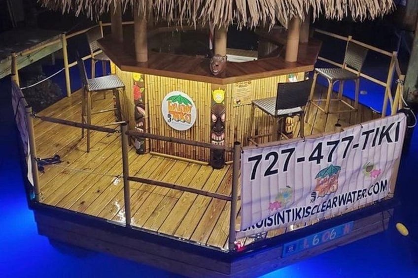 Tiki Boat - Clearwater - The Only Authentic Floating Tiki Bar 3