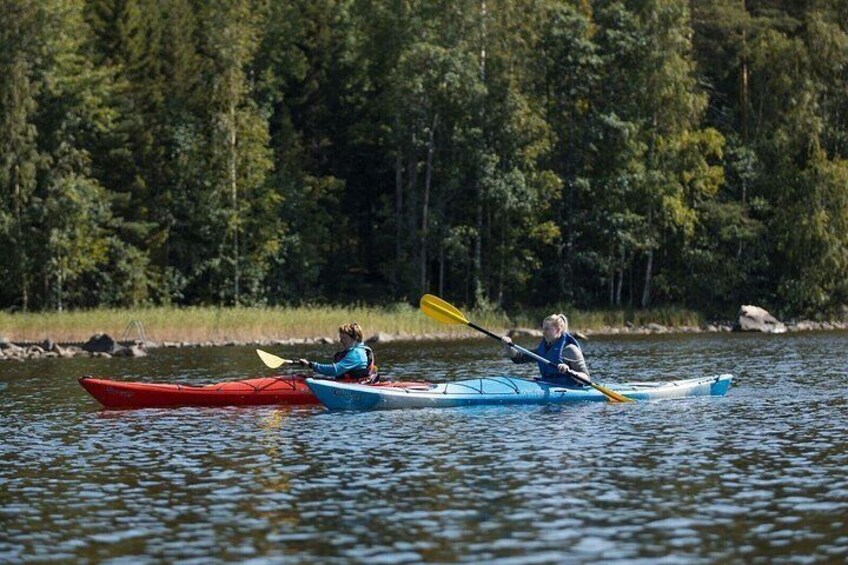 Lake kayaking trip 3
