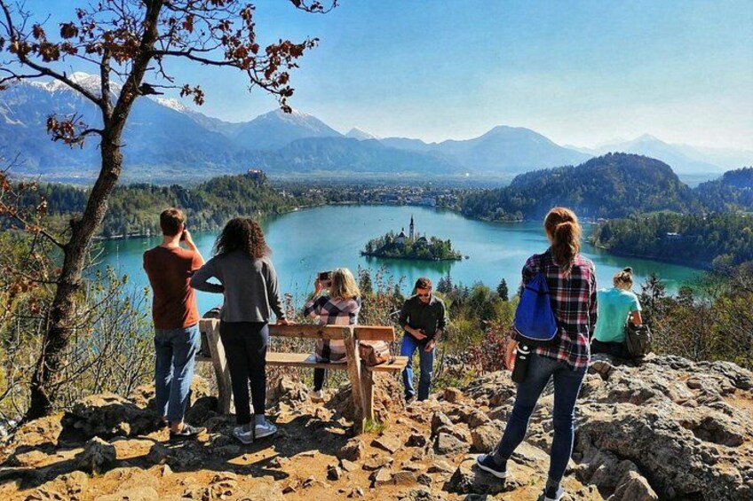 Panoramic view on the Lake Bled. 1