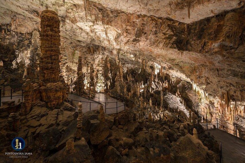 Postojna cave. 2