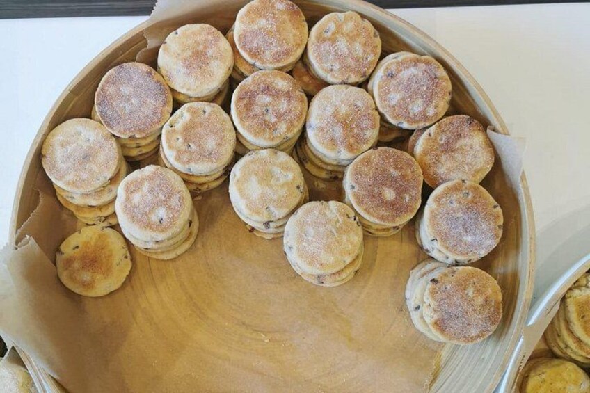There's nothing better than a warm Welshcake! 3