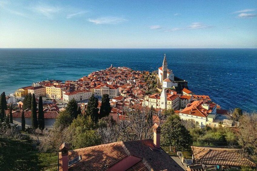 Panoramic view from the town's wall. 4