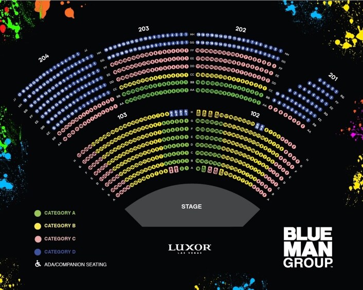 Blue Man Group Las Vegas at Luxor Hotel and Casino 3