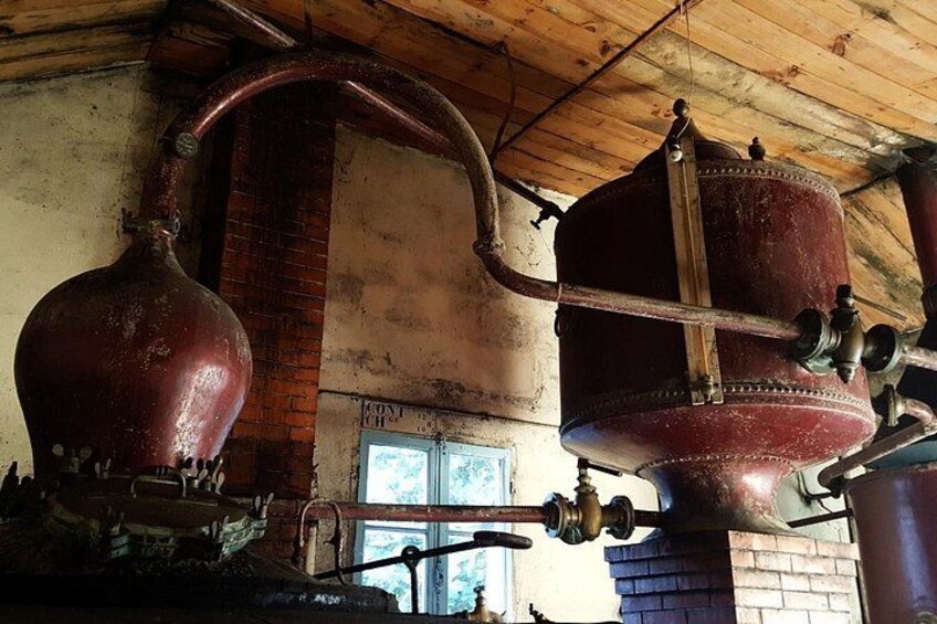A craft distillery still producing cognacs 5