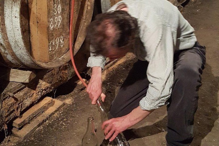 Meeting a craft distiller sampling some cognac the old way 2