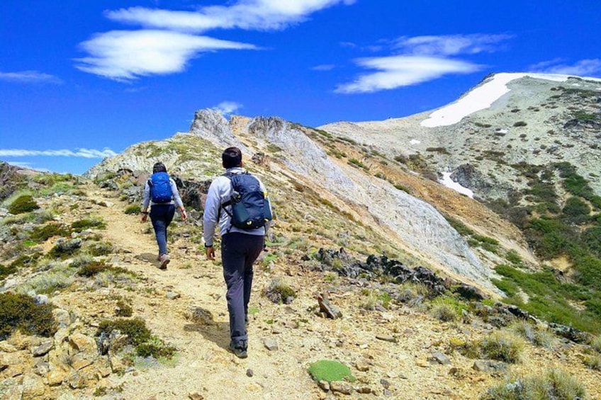 Reaching the summit of Cerro Bella Vista 1