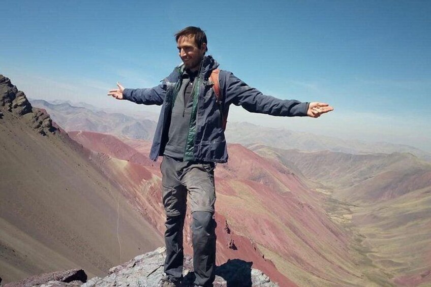on the top of red valley 4