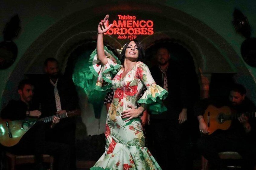 Flamenco dancer in our flamenco Show 2