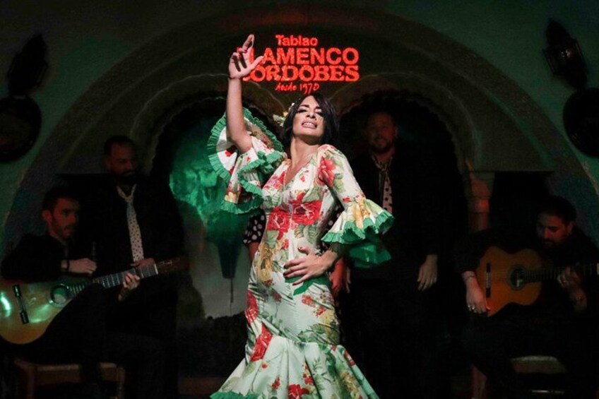 Flamenco dancer in our flamenco Show 2