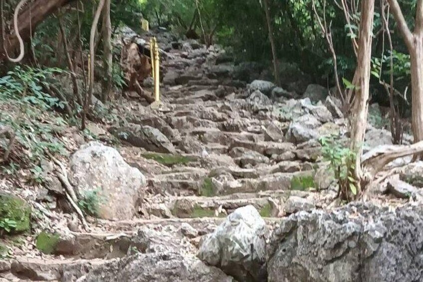 If the Boat can't go you have to cross the Mountain 3