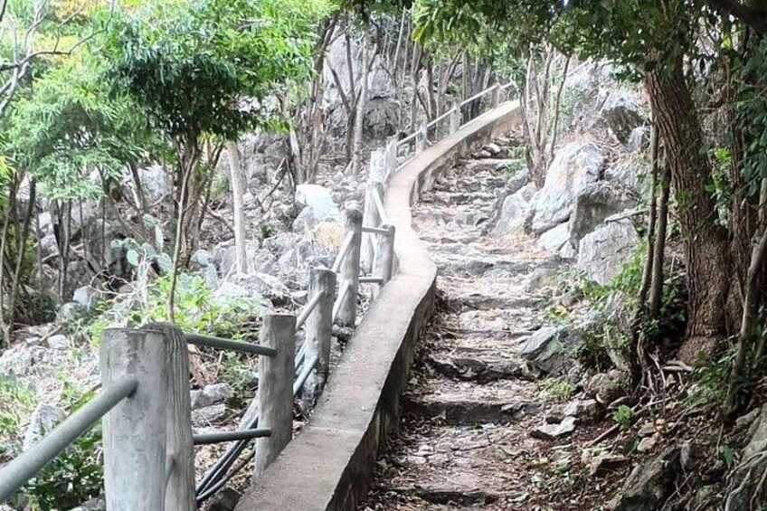 If the Boat can't go you have to cross the Mountain 2