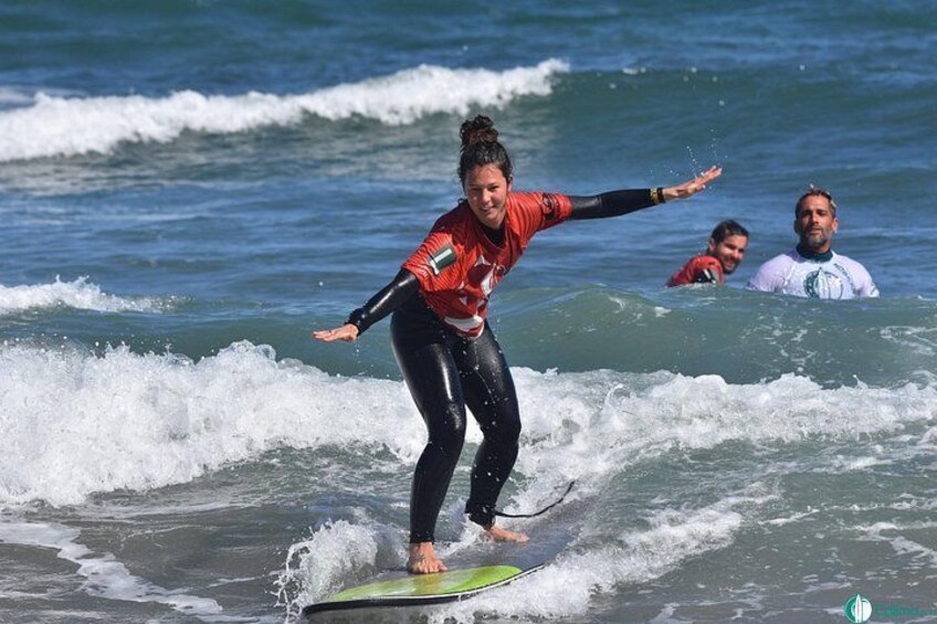 Surf class in Famara 9:15-12:00 or 11:45-14:30 (2h class) 1
