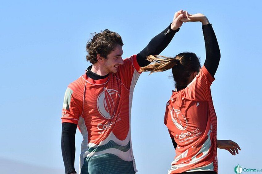 Surf class in Famara 9:15-12:00 or 11:45-14:30 (2h class) 3