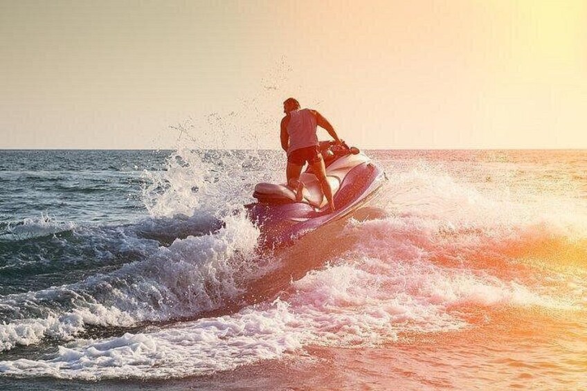 Individual Jet Ski In Playa Chica 3