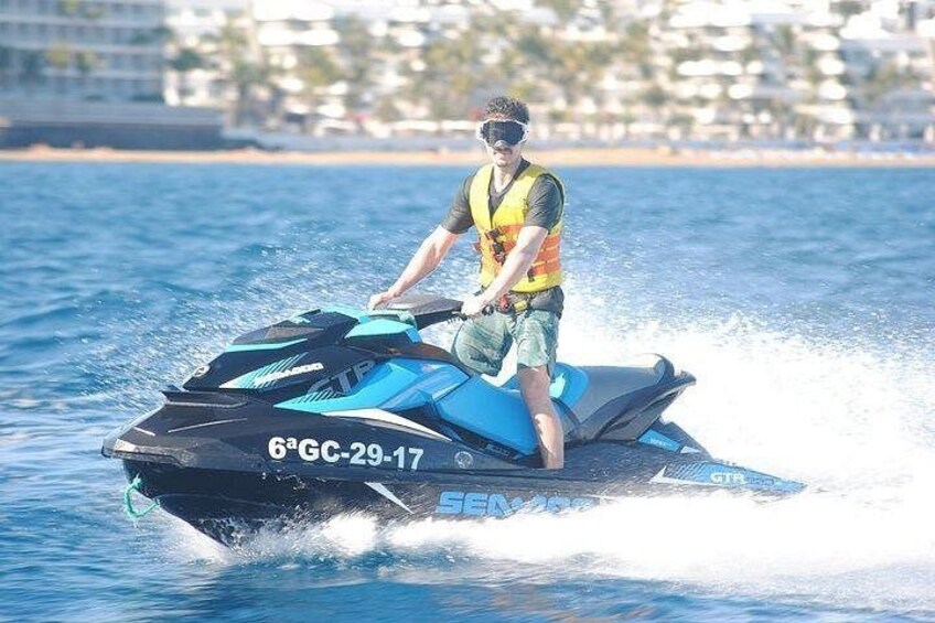 Individual Jet Ski In Playa Chica 1