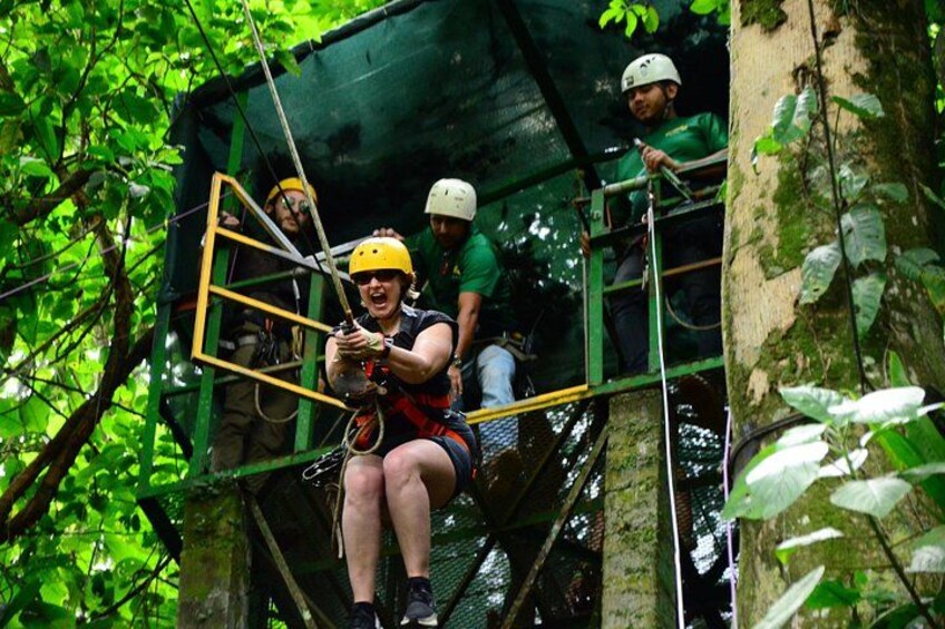 Canopy Tour + Tarzan Swing + White Water Rafting 2