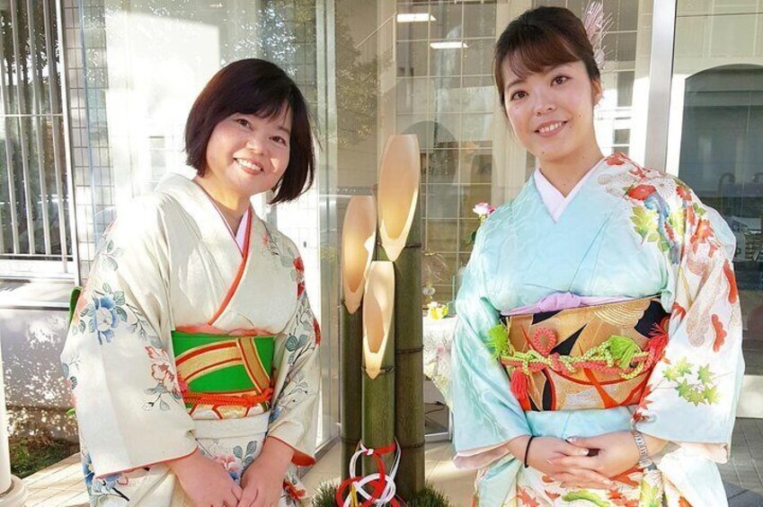 Kimono dressing experience