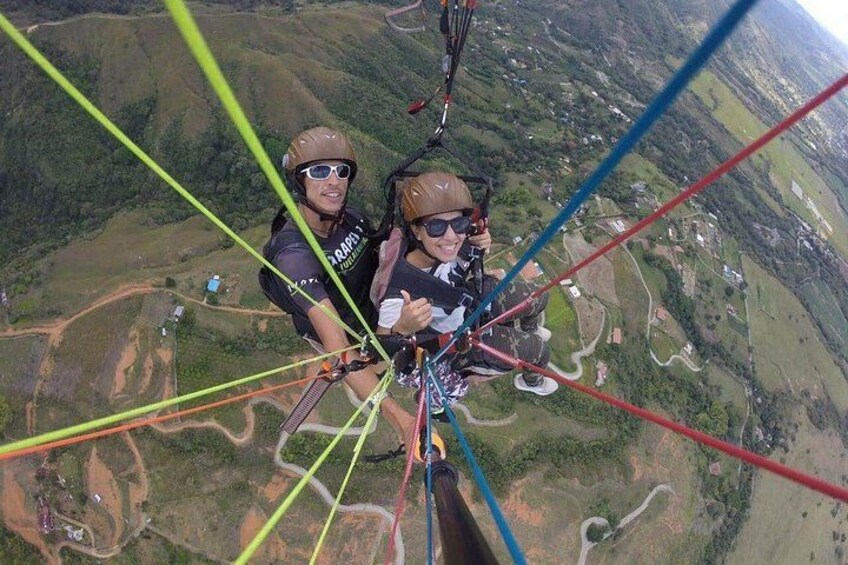 Paragliding + Wine tasting + Hacienda El Paraiso + Saint Helena 1