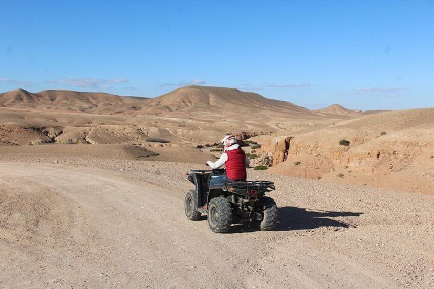 Agafay Desert: Two-hour Quad ride 4