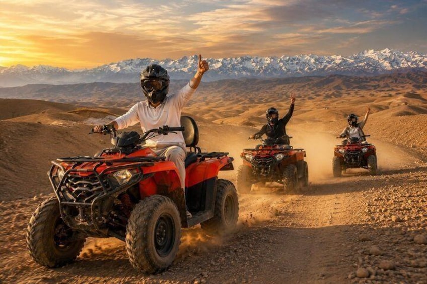 Agafay Desert: Two-hour Quad ride 1
