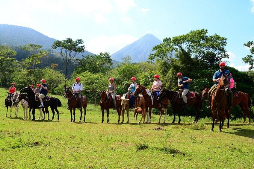 Horseback Riding to La Fortuna Waterfall 1