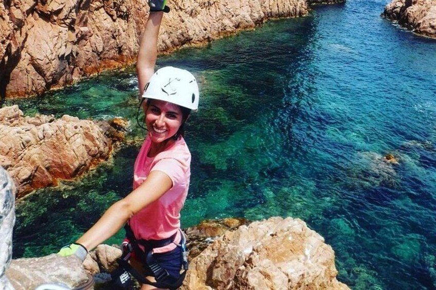 Costa Brava: Via Ferrata Cala del Molí 2