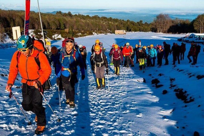Villarrica Volcano ascent 2