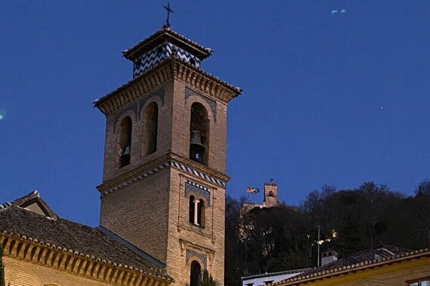 Church of Santa Ana - Tower of La Vela - Alhambra 4