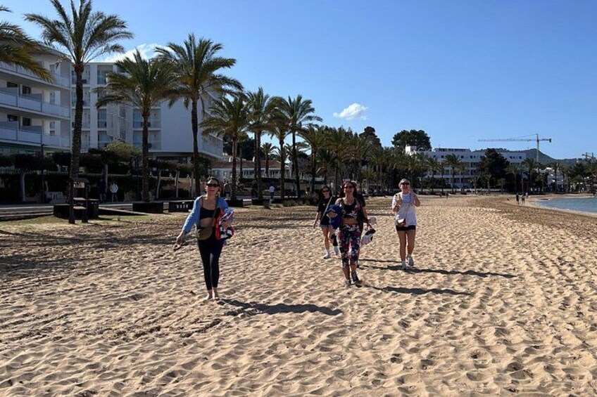 Beach Yoga in San Antonio Bay – Morning & Sunset Classes 3