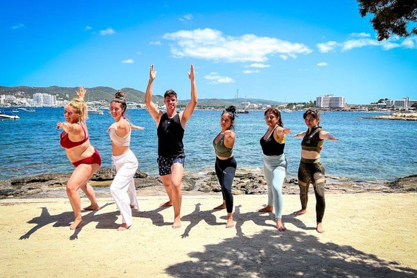 Beach Yoga in San Antonio Bay – Morning & Sunset Classes 3