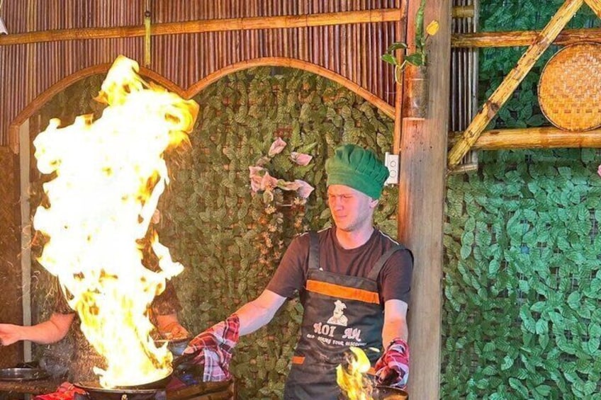 Hoi An Riverside Cooking Class(Local market,Basket Boat,Fishing) 3