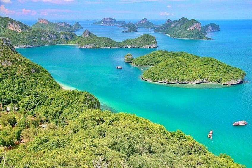 Angthong National Marine Park by Speed Boat with Snorkeling & Kayaking 1