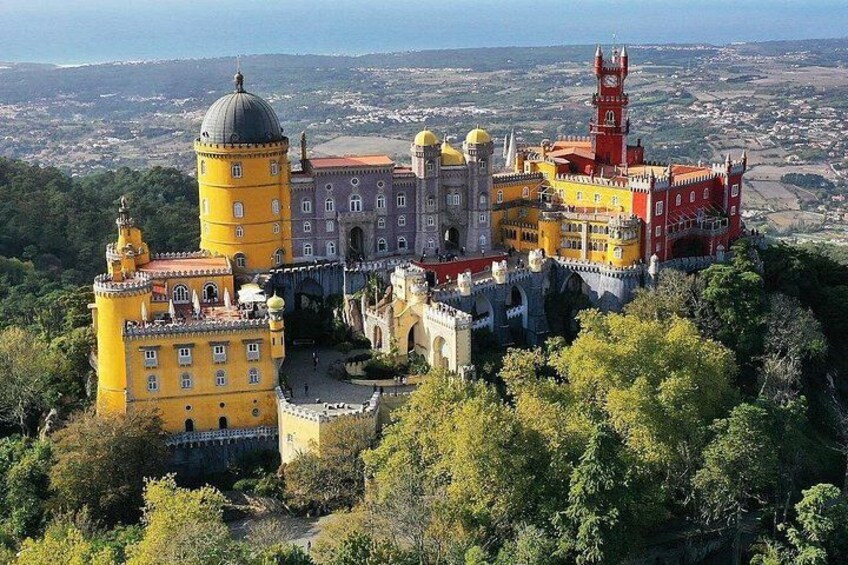 Panoramic View of Pena Palace 2