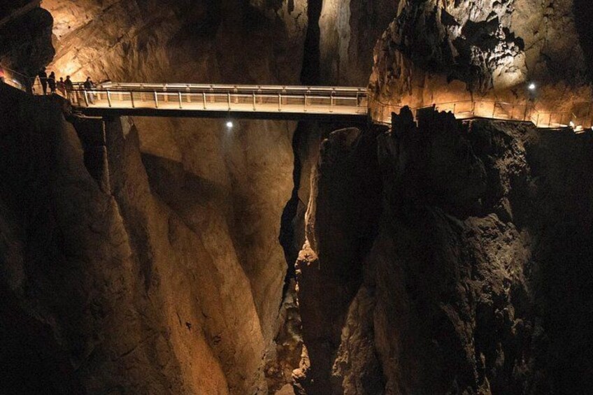 The  Škocjan Caves - World Heritage (up to 8 persons) 1