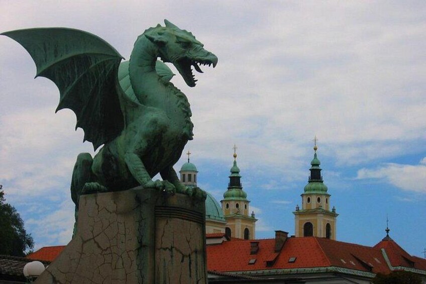 Dragon - symbol of Ljubljana 4