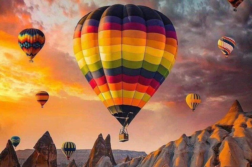 Cappadocia Fantastic Hot Air Balloon Tour Champagne & Breakfast 1