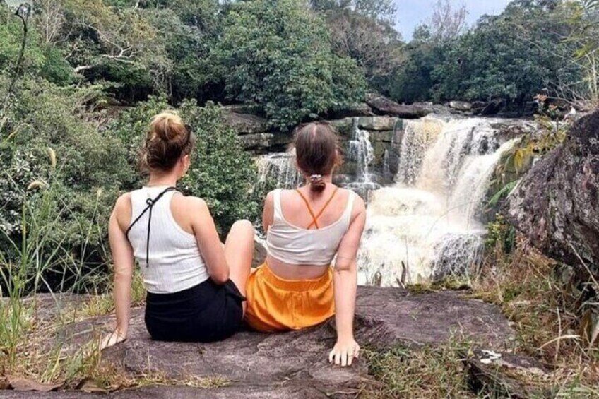 Bokor Mountain hill station waterfall