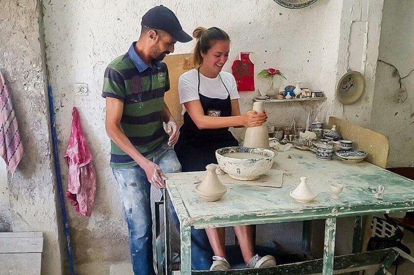 Moroccan-Workshop-potery-ceramics-fes 3