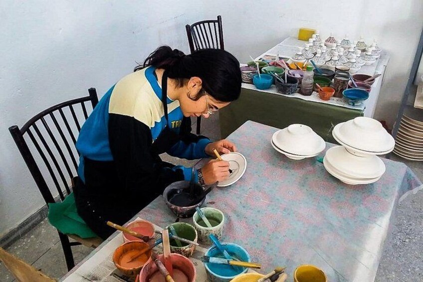 Moroccan-Workshop-potery-ceramics-fes 4