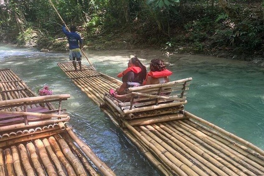 Bamboo River Rafting in Ocho Rios Jamaica. 4