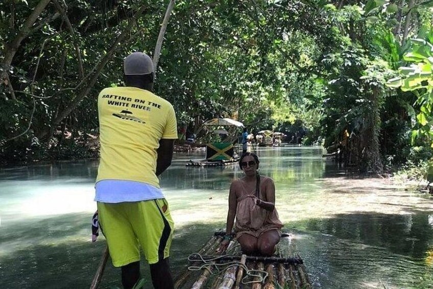 Bamboo River Rafting in Ocho Rios Jamaica. 2