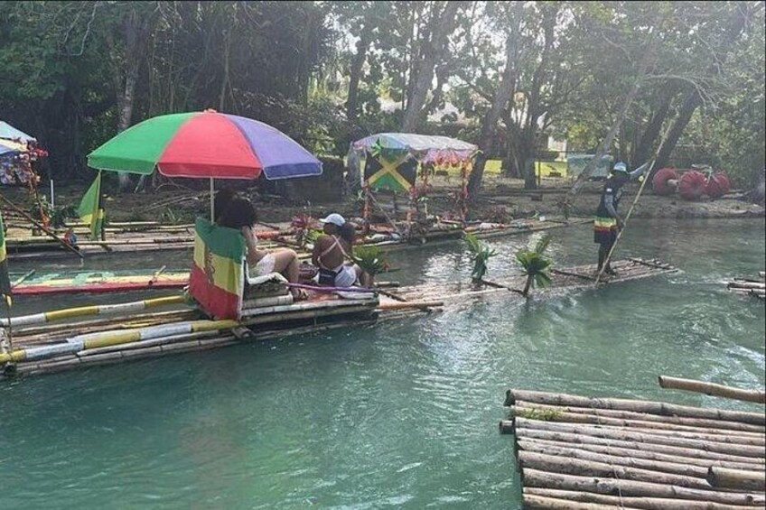 Bamboo River Rafting in Ocho Rios Jamaica. 3