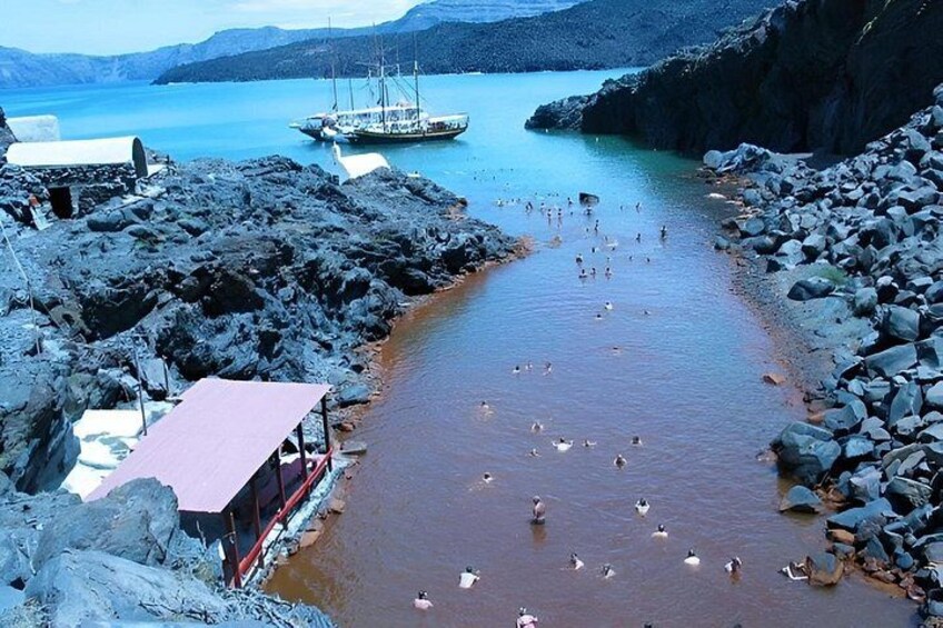 Santorini Volcano and Hot Springs Tour 3