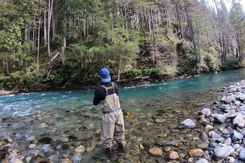 Half Day Walk&Wade (Fly-Fishing / Spin Casting from shore) 2