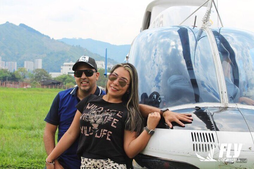 Medellin helicopter tour