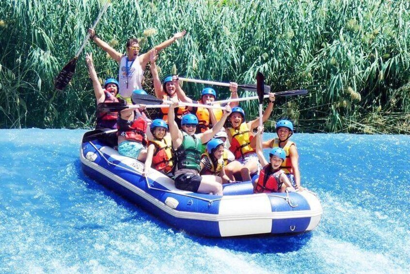 Rafting on Segura River + photos + paella from 13'00 to 17'00