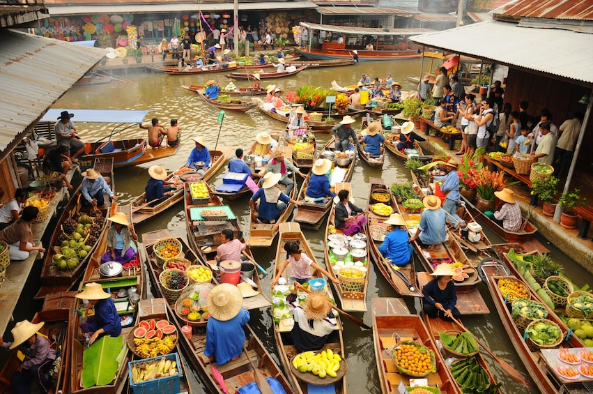 4 Day Bangkok - Damneon Saduak Floating Market Tour 2