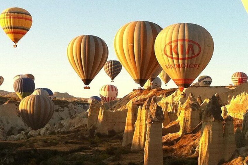 Hot Air Balloon Ride - Cappadocia Tours