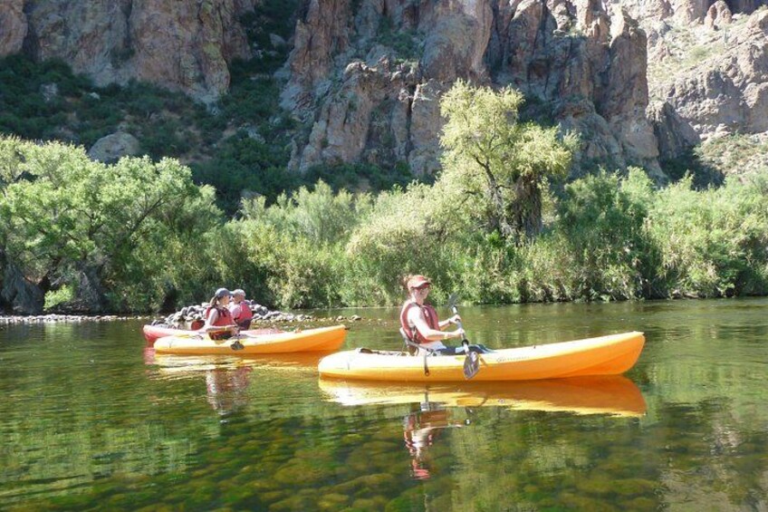 Kayaking the Salt River Foxtail Trip 2
