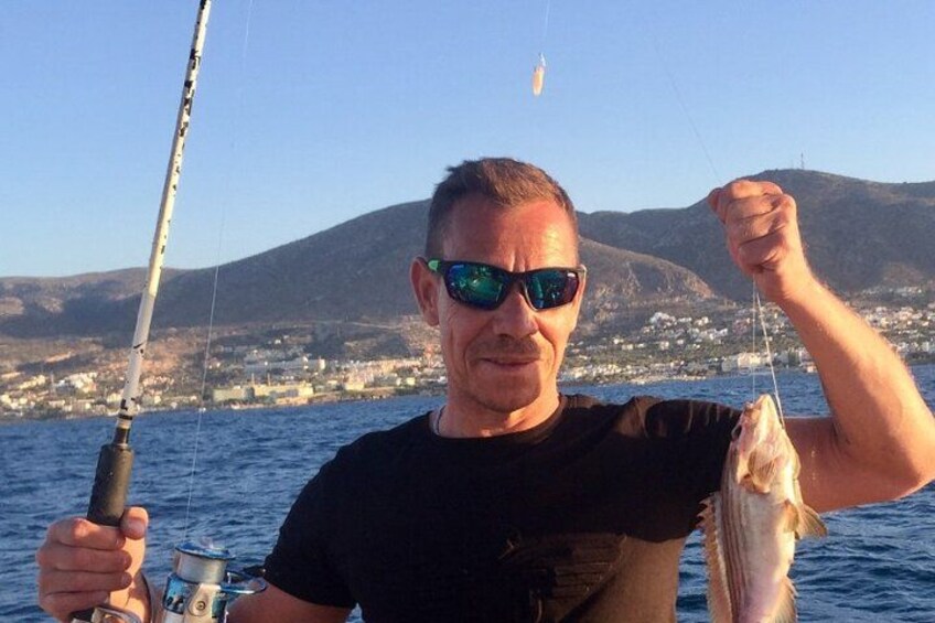 FISHING Trip 3h afternoon from Hersonissos CRETE 3